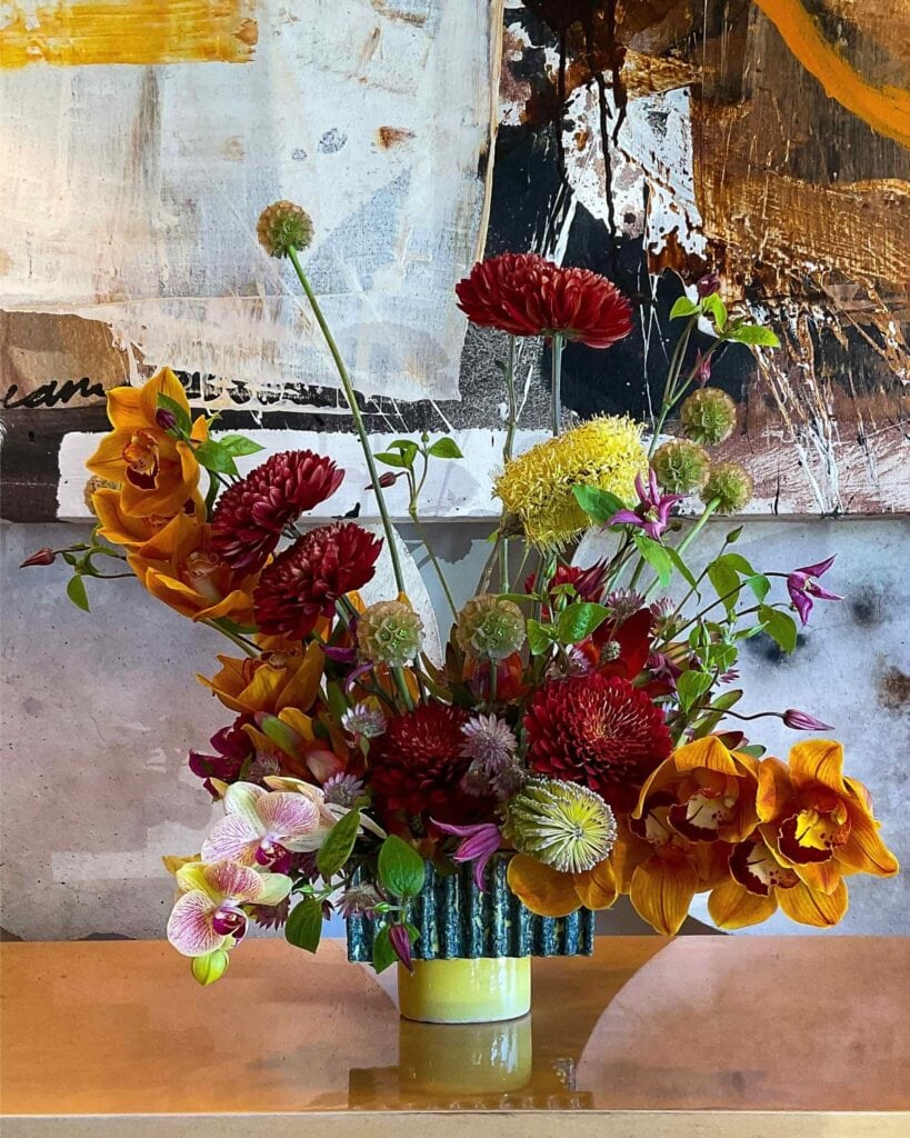 Floral Design San Diego | Nourish Botanicals | Southern California Floral Design | Luxury Retail Centerpiece