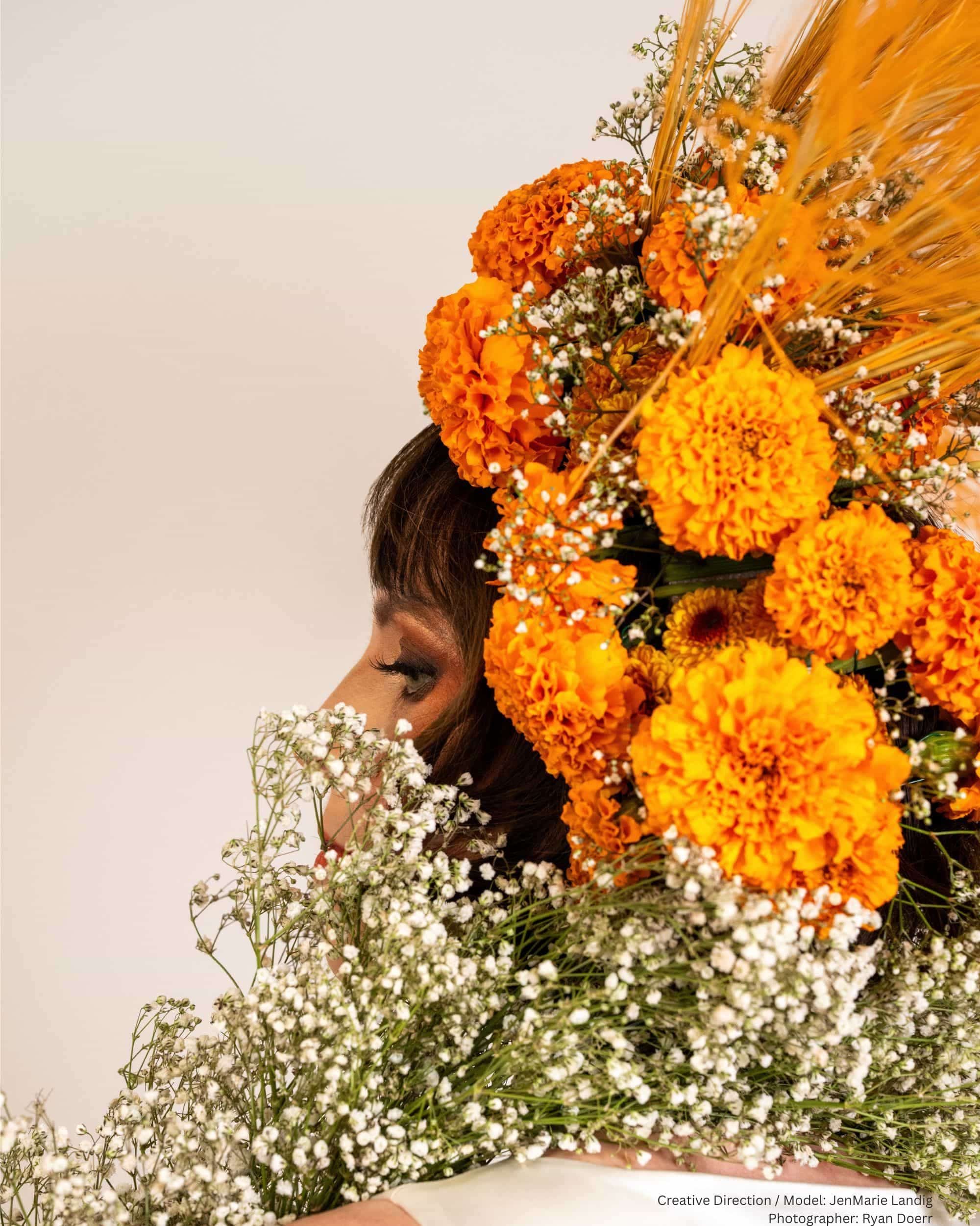 Floral Design San Diego | Nourish Botanicals | Southern California Floral Design | Floral Headpiece